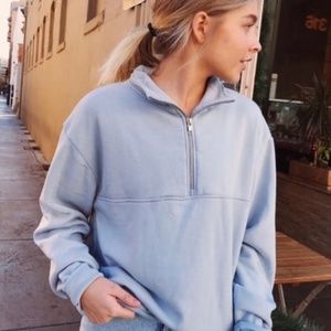 Blue Brandy Melville Isabella Sweatshirt